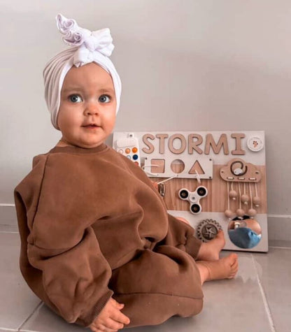 Custom Toddler Busy Board