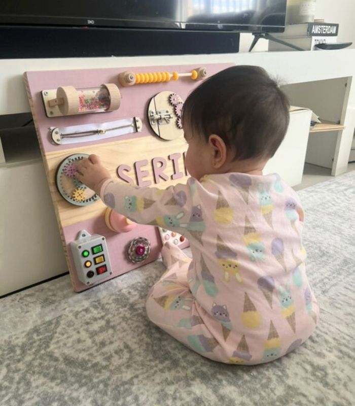 Custom Toddler Busy Board