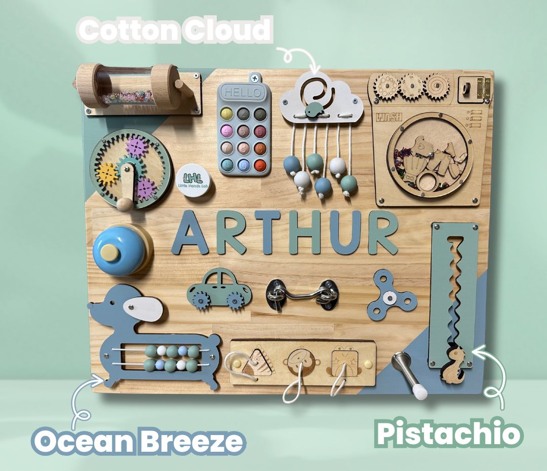 Custom Toddler Busy Board