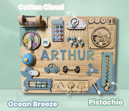 Custom Toddler Busy Board