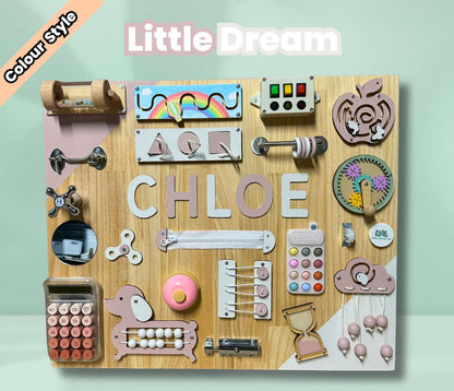 Custom Toddler Busy Board