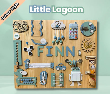 Custom Toddler Busy Board