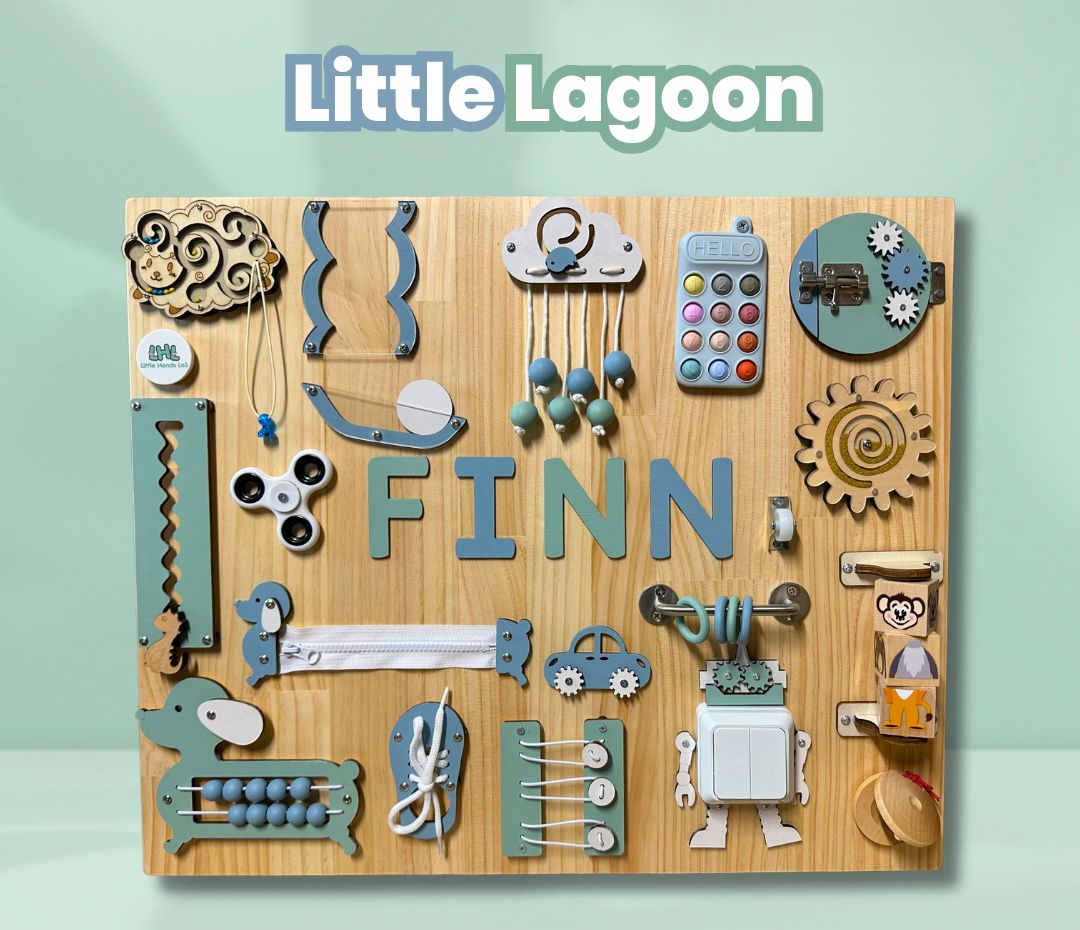 Custom Toddler Busy Board