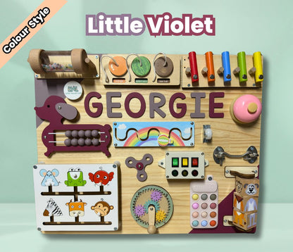 Custom Toddler Busy Board