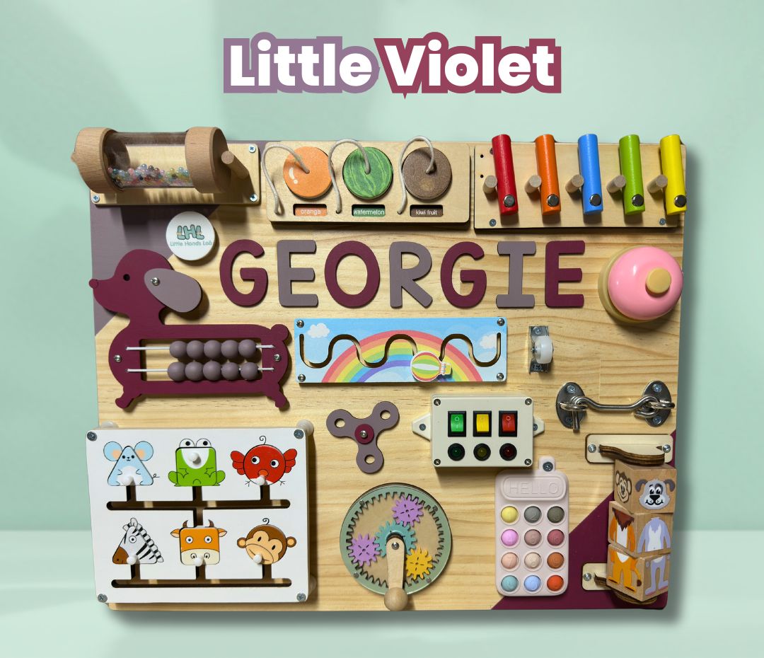 Custom Toddler Busy Board