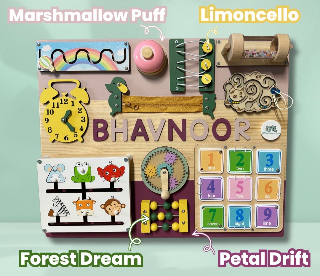 Custom Toddler Busy Board