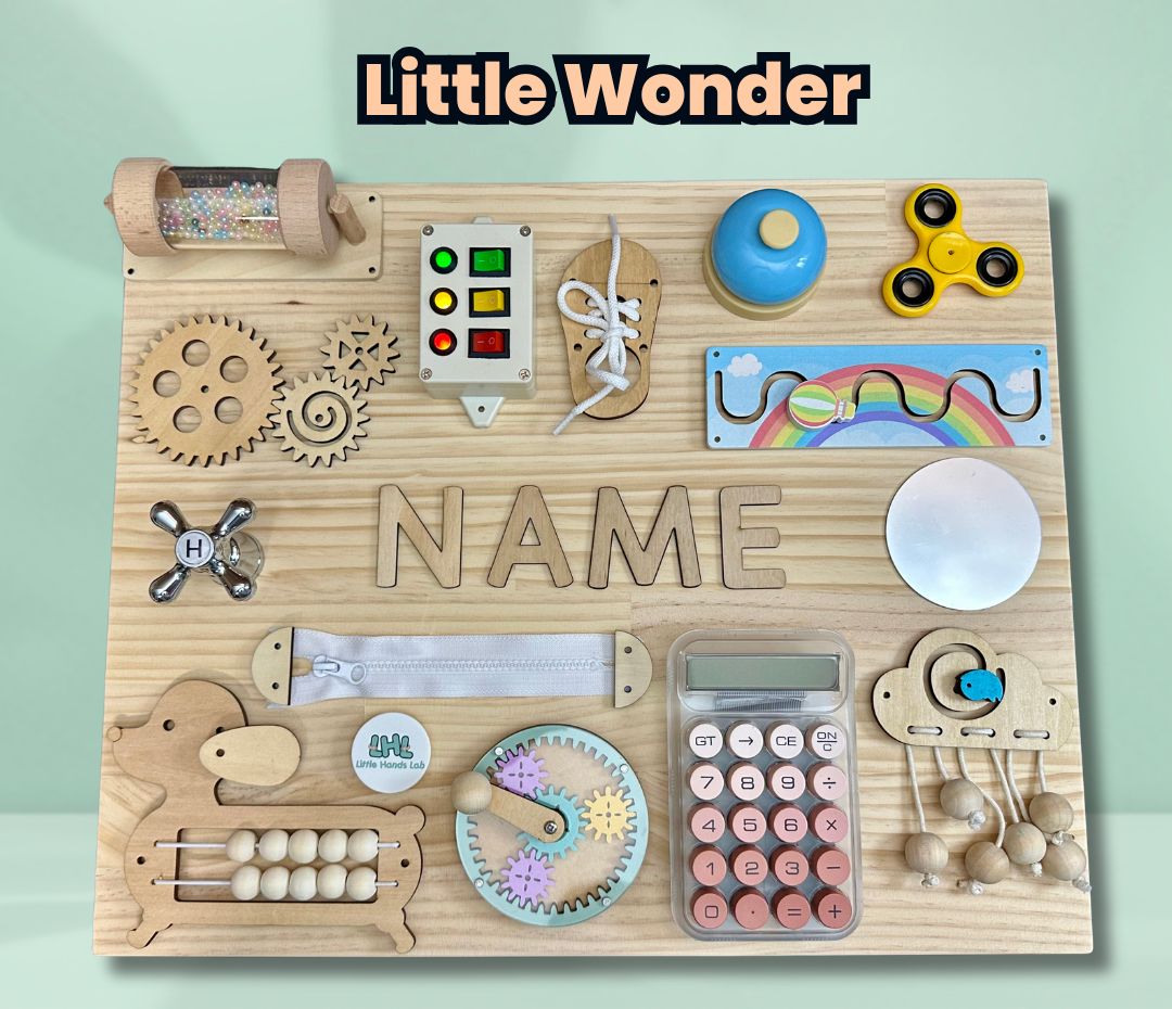 Custom Toddler Busy Board