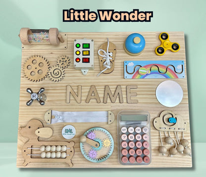 Custom Toddler Busy Board