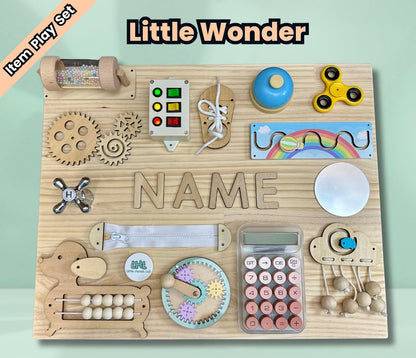 Custom Toddler Busy Board
