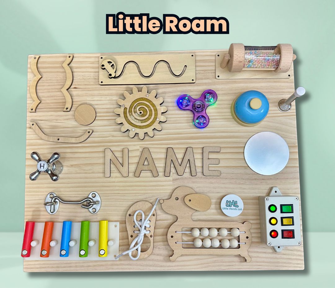 Custom Toddler Busy Board