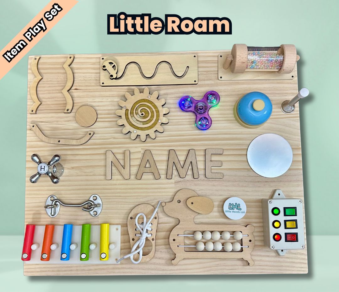Custom Toddler Busy Board