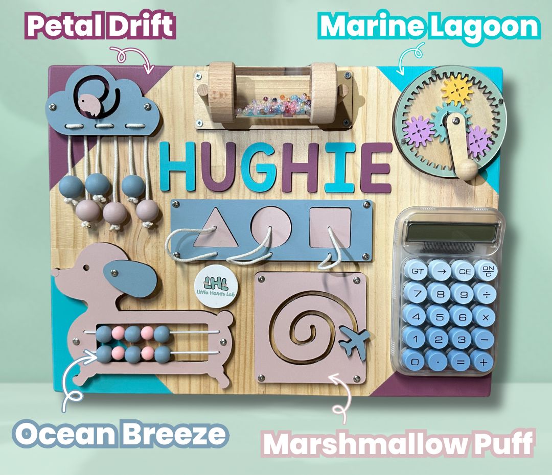 Custom Toddler Busy Board