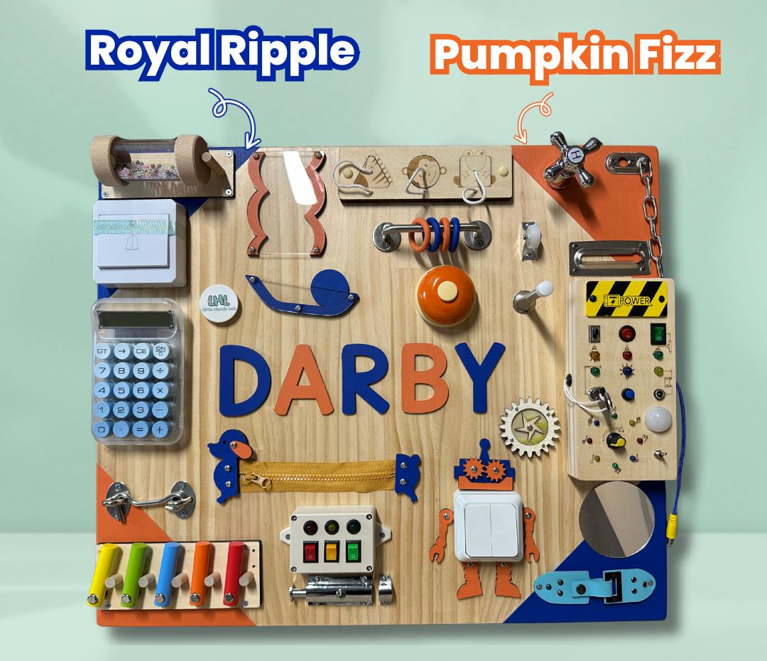 Custom Toddler Busy Board
