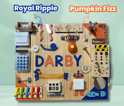 Custom Toddler Busy Board