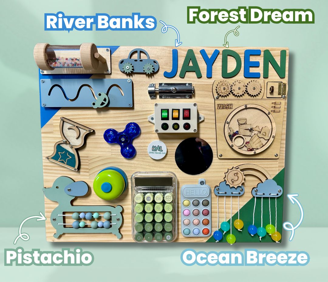 Custom Toddler Busy Board