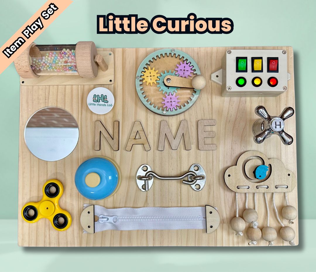 Custom Toddler Busy Board