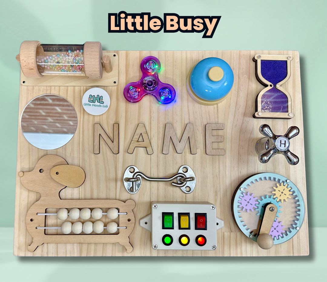 Custom Toddler Busy Board