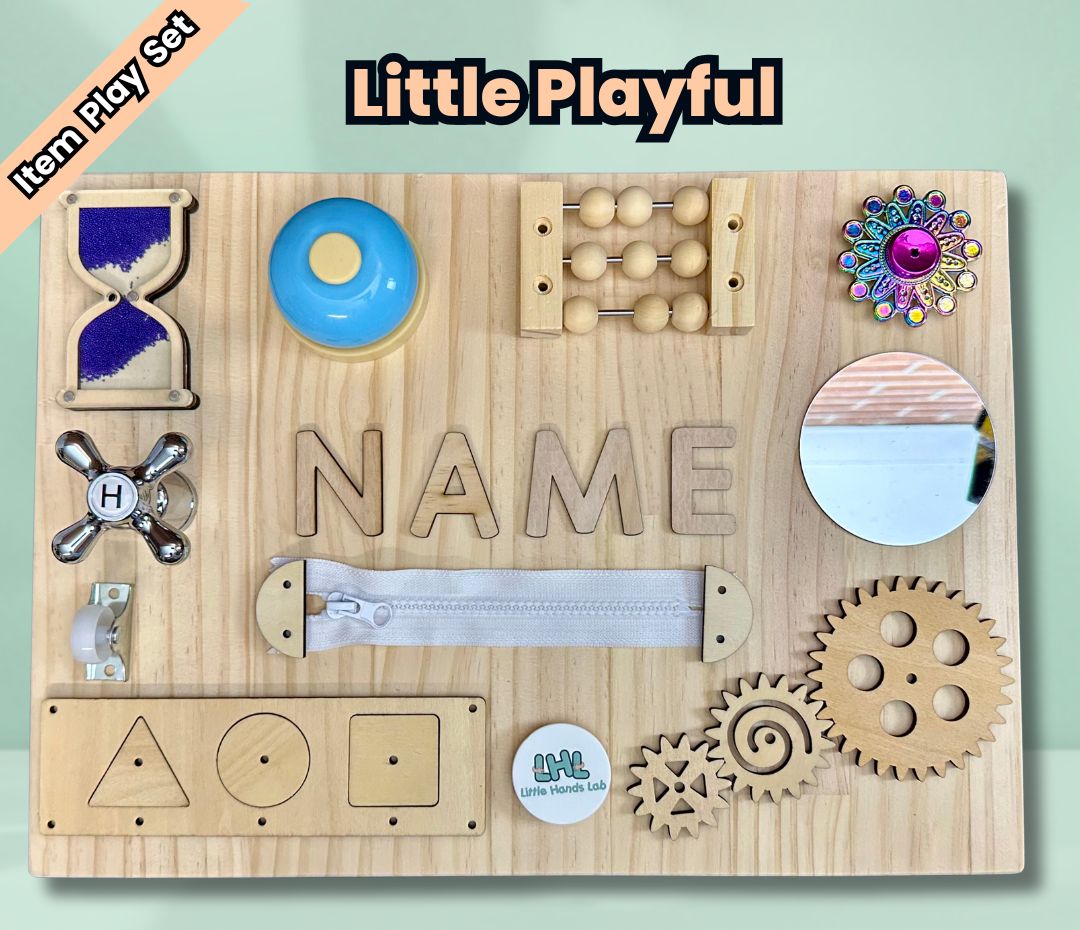 Custom Toddler Busy Board