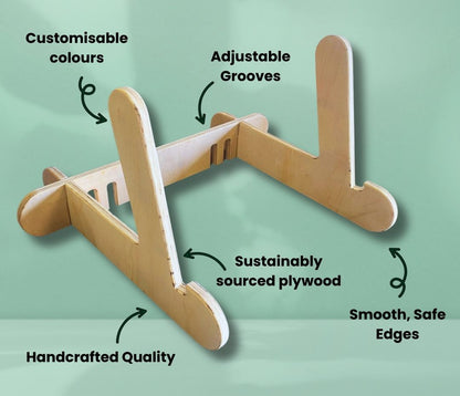 Wooden Busy Board Stand