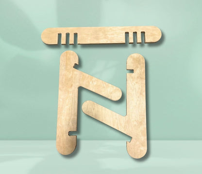 Wooden Busy Board Stand
