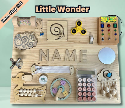 Custom Toddler Busy Board