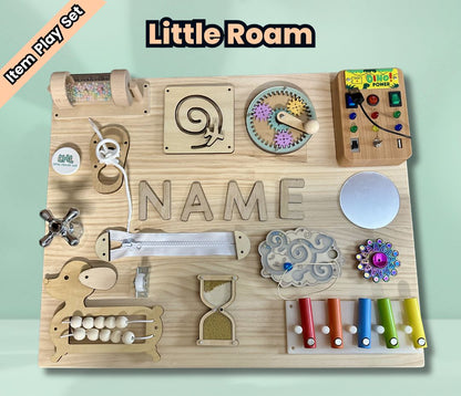 Custom Toddler Busy Board