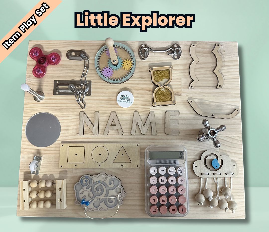 Custom Toddler Busy Board