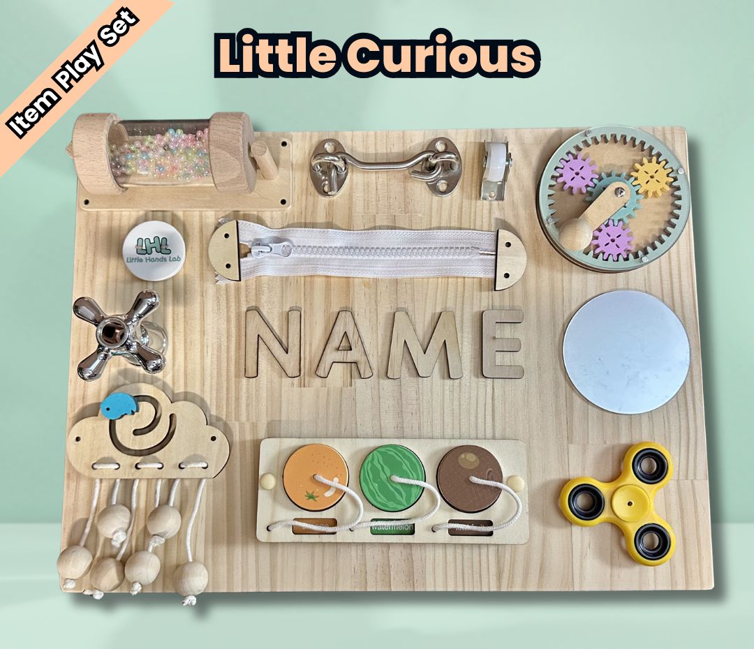 Custom Toddler Busy Board