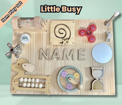 Custom Toddler Busy Board