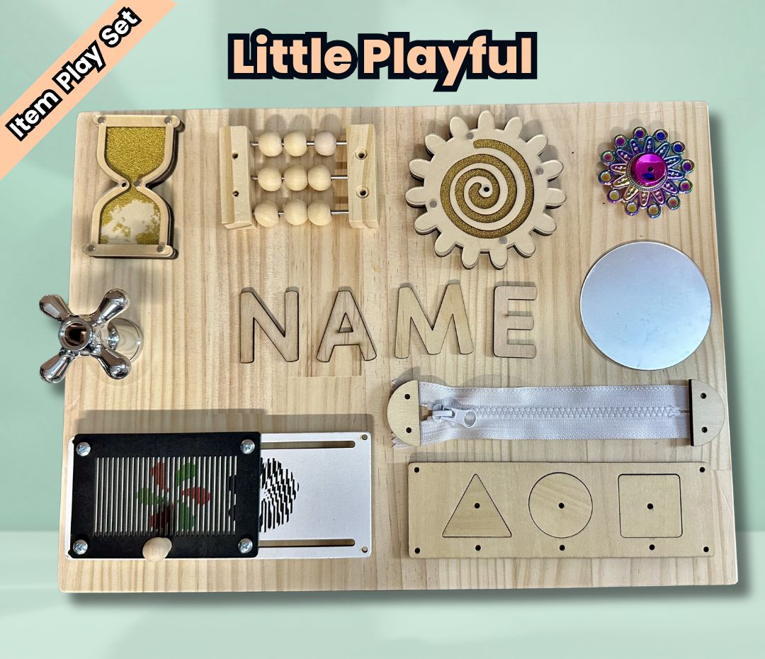 Custom Toddler Busy Board